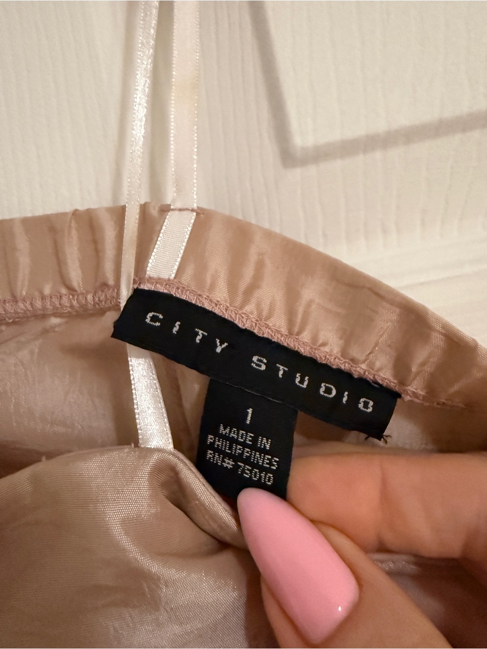 New Rare βCity Studioβ Nude/Champagne Strapless Sequin Bandage Mini Dress,Size 1 - Picture 5 of 11